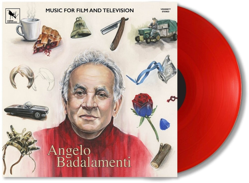 Angelo Badalamenti - Music for Film and Television (Translucent Red Vinyl) Vinyl > LP Varèse Sarabande NEW NEW
