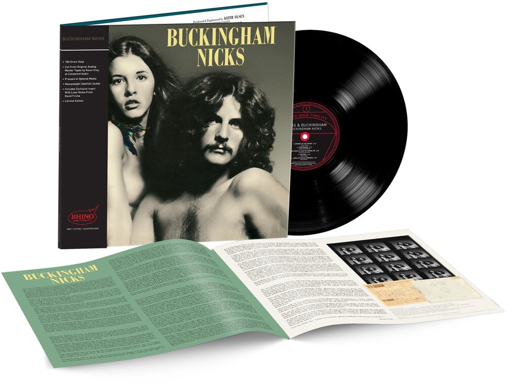 Buckingham Nicks - Buckingham Nicks (Rhino High Fidelity Un-numbered) Vinyl > LP Rhino NEW NEW