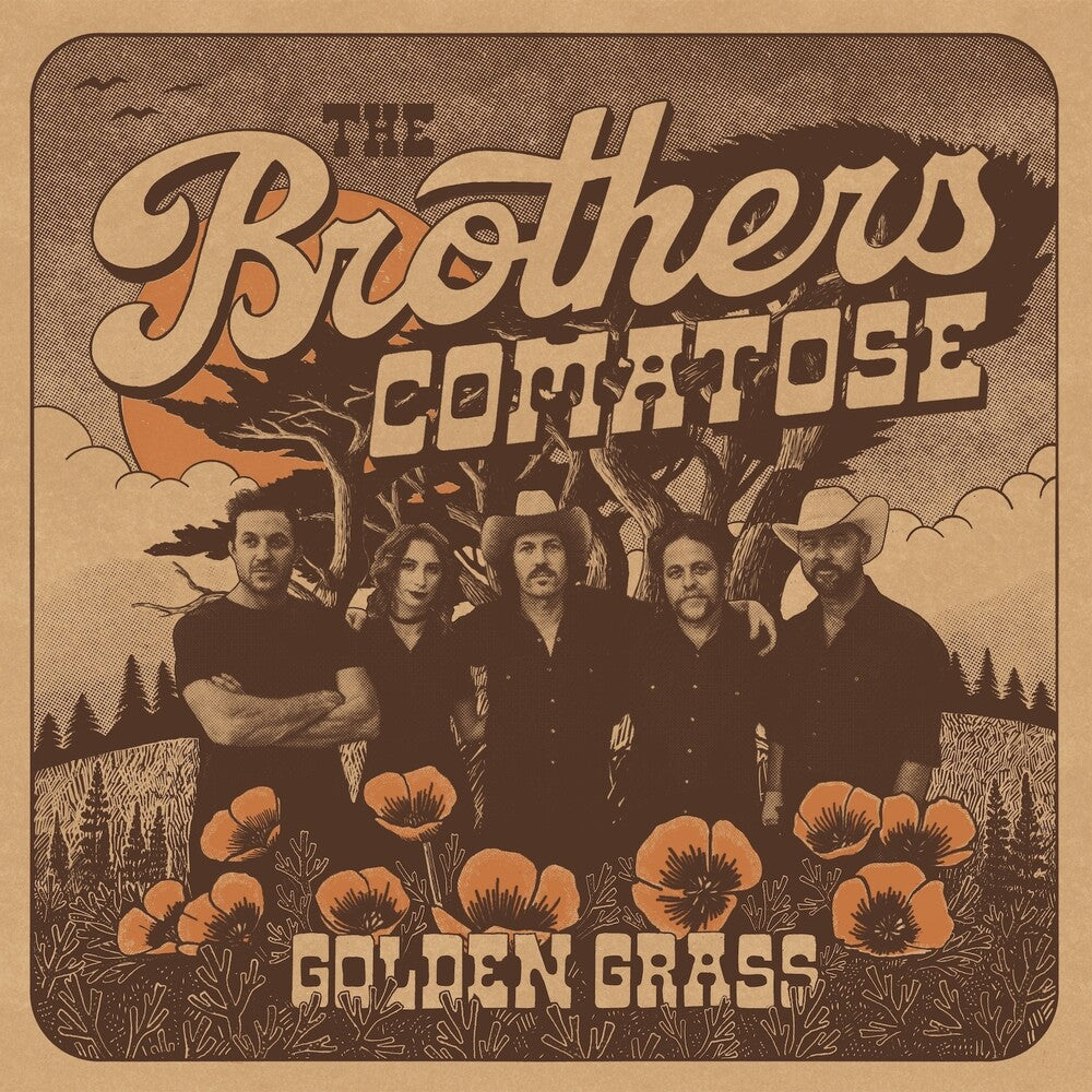 The Brothers Comatose - Golden Grass (Orange & Blue Splatter Vinyl)