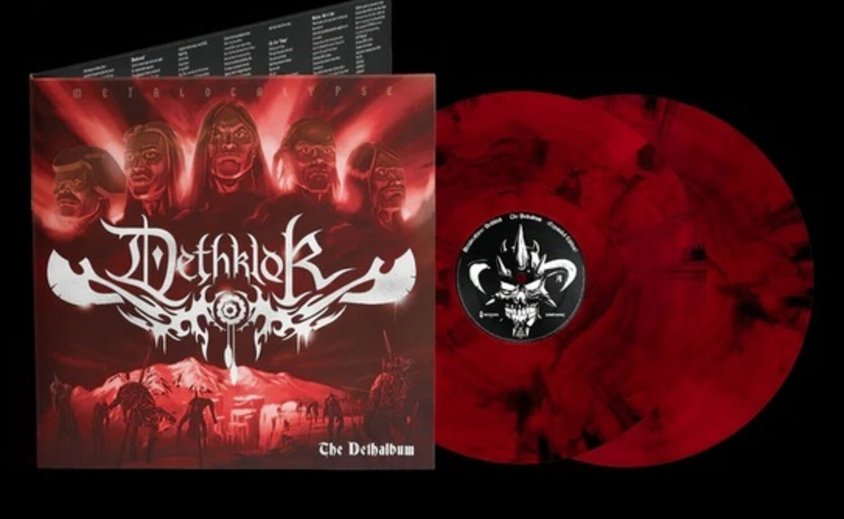 Dethklok - The Dethalbum (Apple & Black Wave Vinyl)