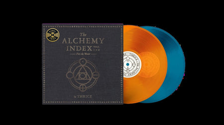 Thrice - The Alchemy Index Vols. I & II: Fire & Water (Orange & Sea Blue Vinyl) Vinyl > LP Vagrant Records NEW NEW