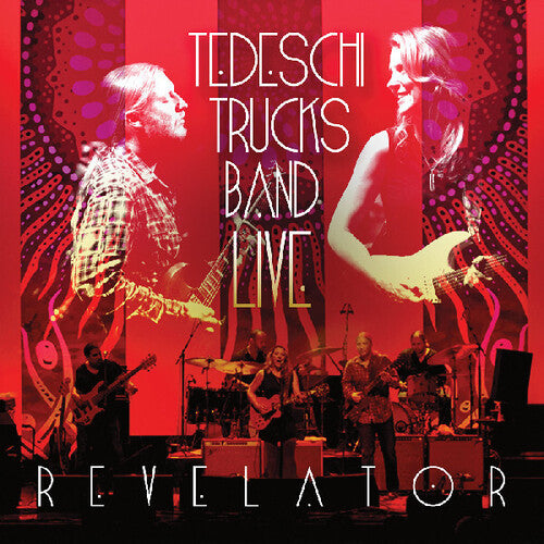 Tedeschi Trucks Band - Live Revelator Record Real Gone Music FIRE ORANGE WITH BLACK SWIRL VINYL / Real Gone Music NEW NEW