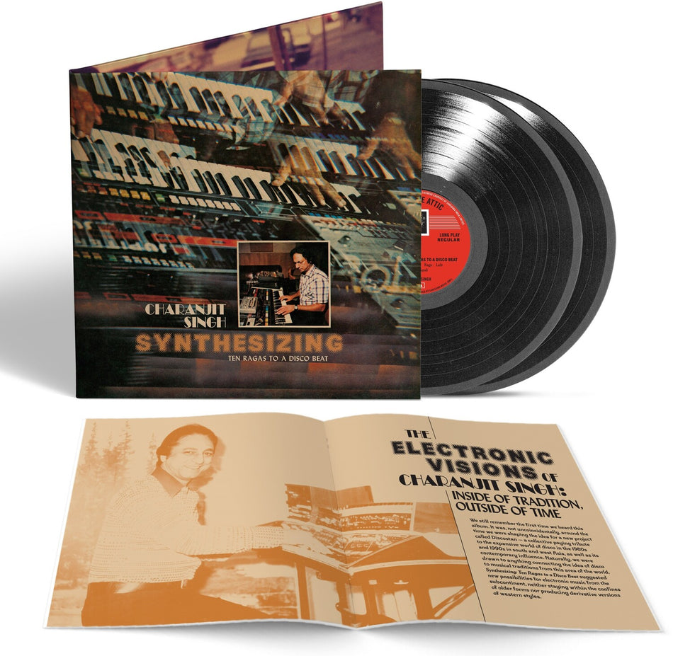 [PREORDER] Charanjit Singh - Synthesizing: Ten Ragas To A Disco Beat Preorder Light in the Attic 2026 / US / 2LP Deluxe Edition Remastered Gatefold / Light in the Attic NEW NEW