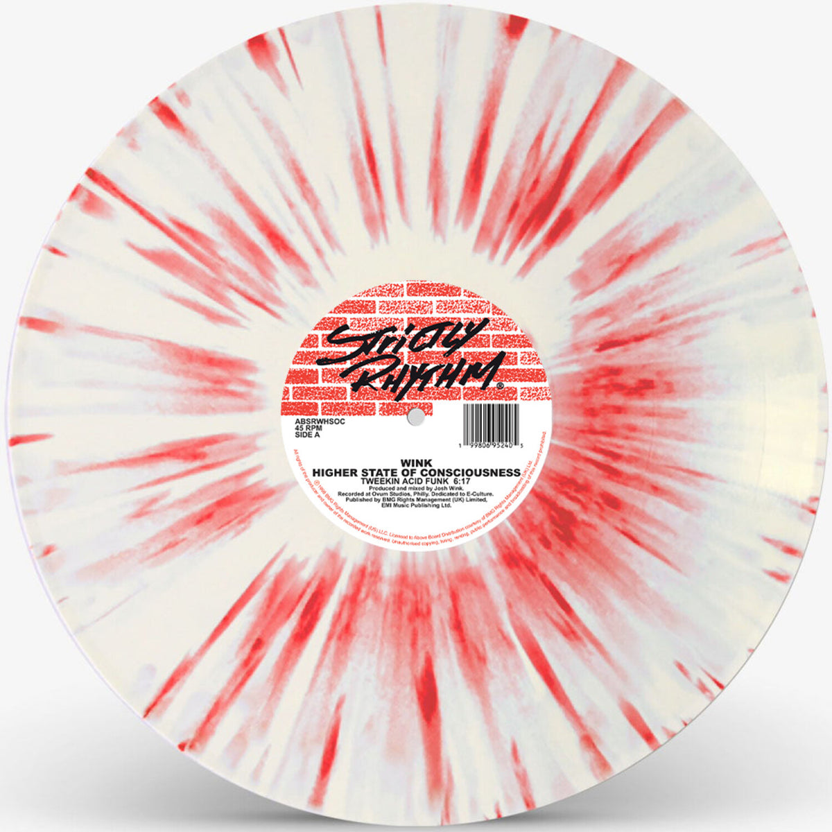 Wink - Higher State Of Consciousness (Red & White 12-inch)