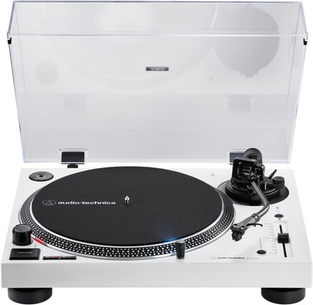 Audio-Technica AT-LP120XBT-USB Bluetooth USB Direct-Drive Turntable (Indie Exclusive, White) Misc Evergreen Vinyl