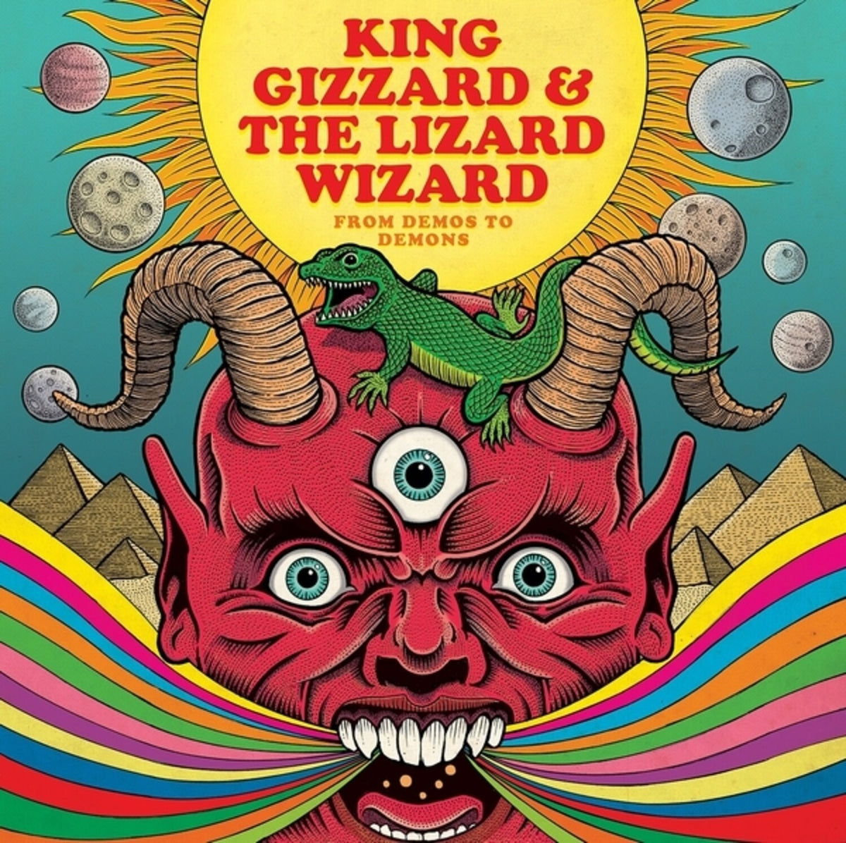 King Gizzard & the Lizard Wizard - From Demos To Demons album cover