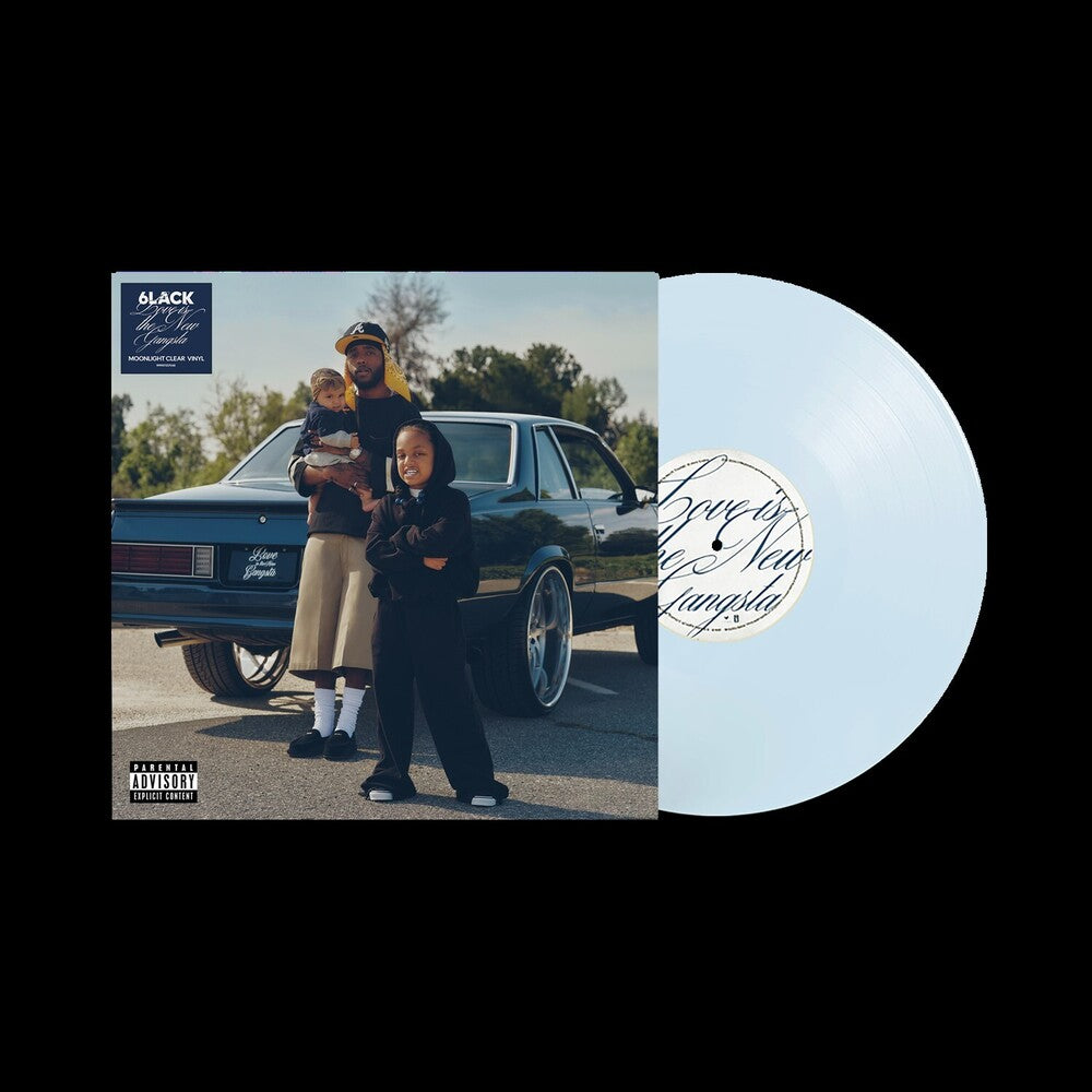 6LACK - Love Is the New Gangsta (Moonlight Clear Vinyl) Vinyl > LP LVRN
