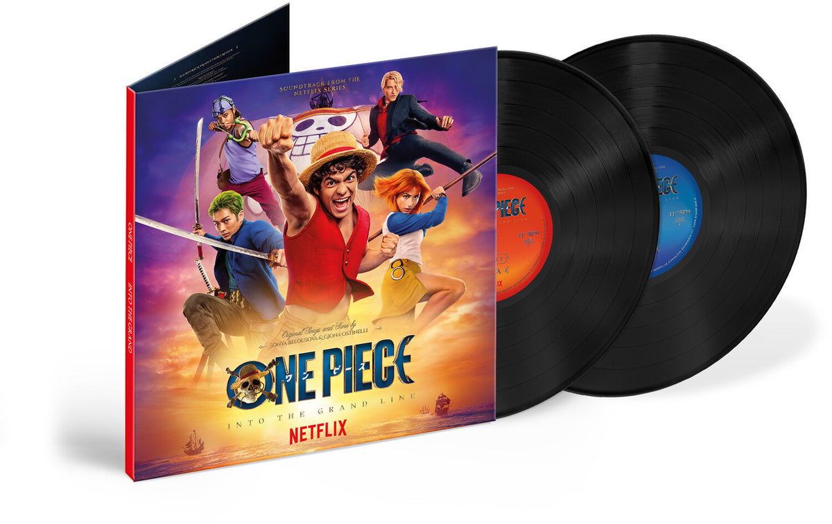 [PREORDER] Sonya Belousova - One Piece: Into the Grand Line (Original Netflix Series Soundtrack) Preorder Diggers Factory 2026 / Black Audiophile 2LP Gatefold / Diggers Factory NEW NEW