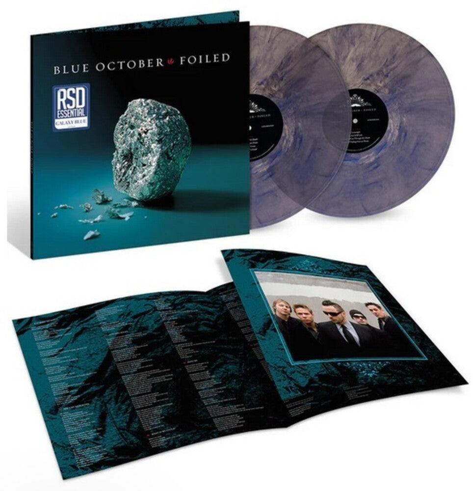 Blue October - Foiled (Galaxy Blue Vinyl)