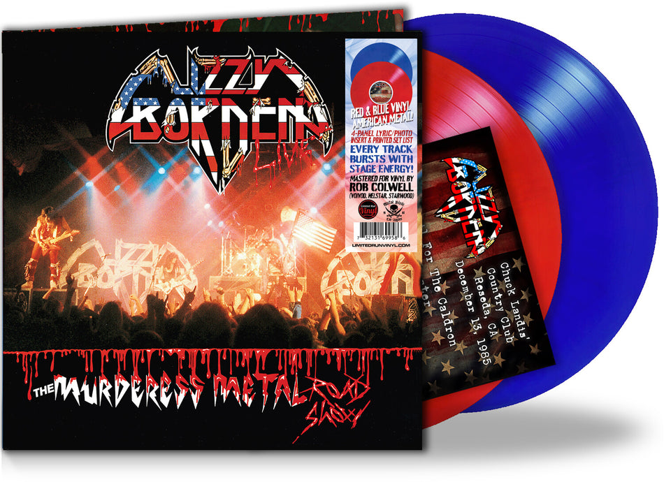 [PREORDER] Lizzy Borden - The Murderess Metal Road Show: 40th Anniversary Preorder Brutal Planet 2026 / US / 2LP Indie Exclusive Colored Vinyl Gatefold (Limited Edition, Anniversary Edition) / Brutal Planet NEW NEW