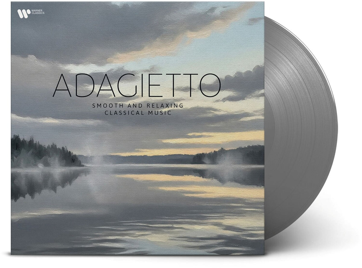 [PREORDER] Various Artists - Adagietto: Smooth and Relaxing Classical Music Preorder Warner Classics 2026 / Silver Colored Vinyl LP / Warner Classics NEW NEW