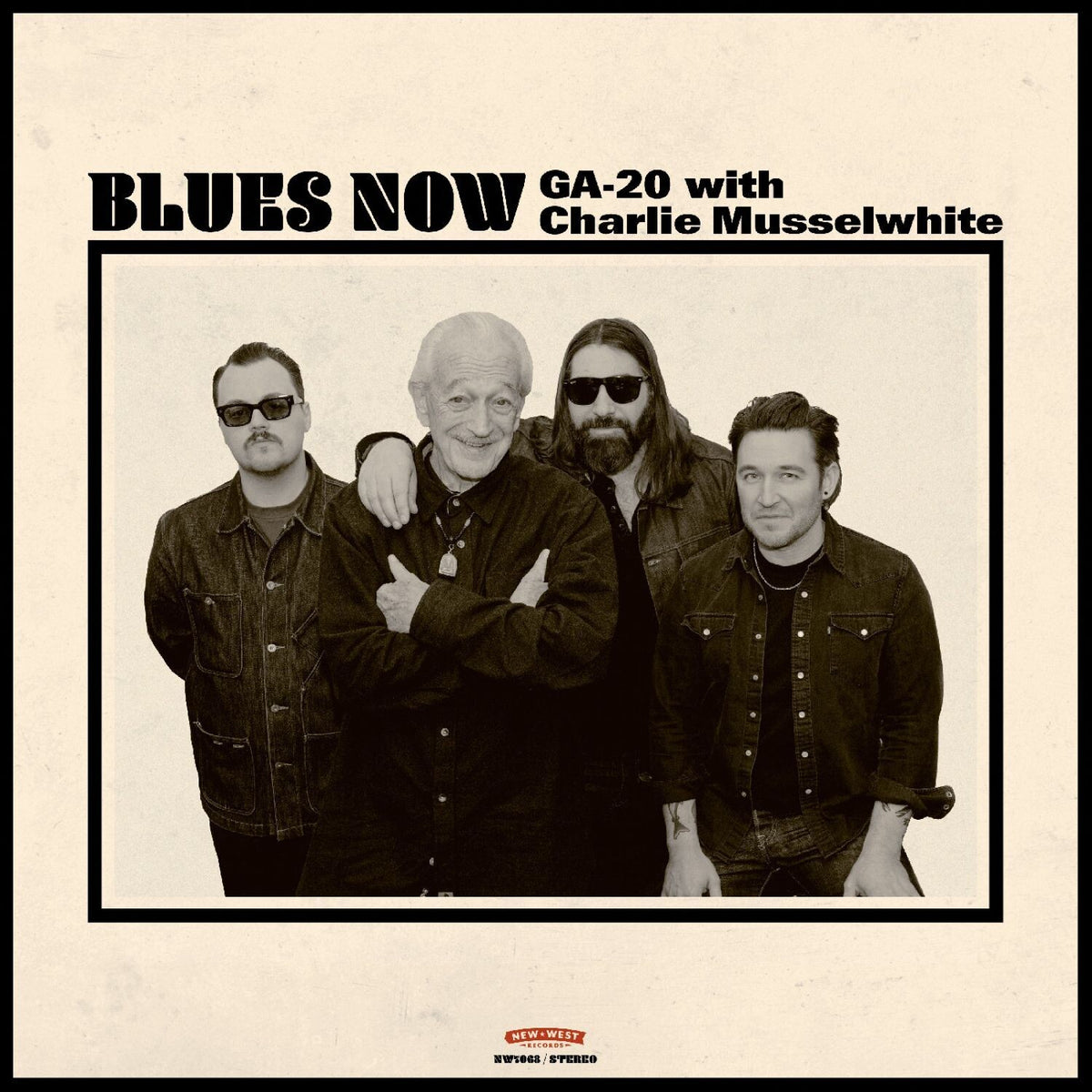 [PREORDER] GA-20 - Blues Now Preorder New West Records 2026 / US / LP, Red Splatter Vinyl Autographed NEW NEW