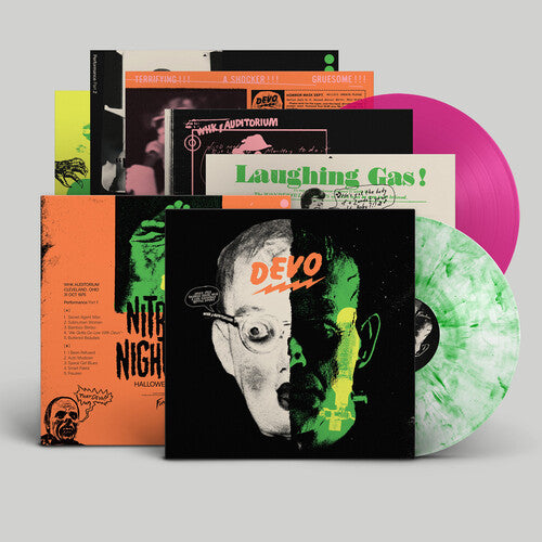 Devo - Nitrous Nightmare Halloween Live '75 - Haunted Striptease Record Futurismo (Colored Vinyl, Green, White, Pink / Futurismo NEW NEW