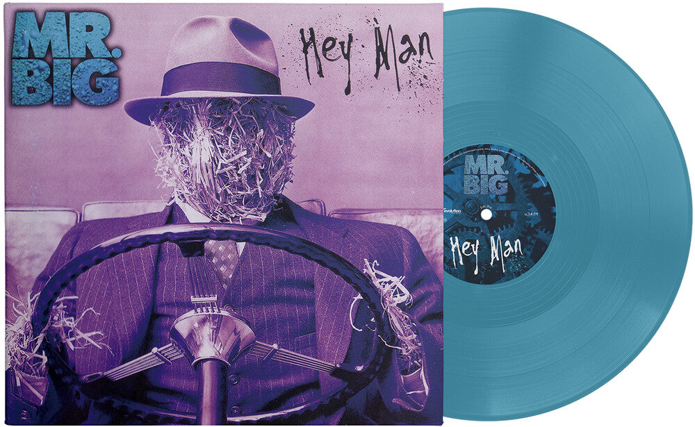 Mr. Big - Hey Man (Deep Cyan Vinyl) Vinyl > LP Evoxs NEW NEW