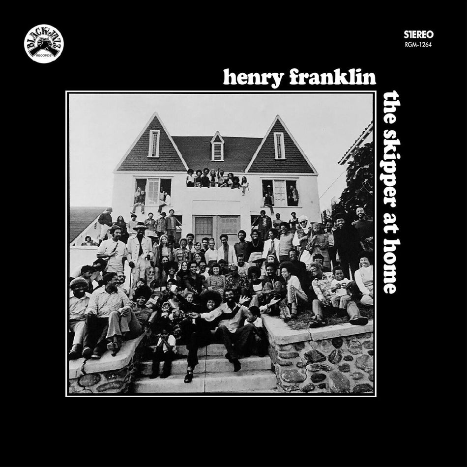 [PREORDER] Henry Franklin - The Skipper at Home (Remastered) Preorder Real Gone Music 2026 / US / LP Blue with Black Swirl Vinyl (Limited Edition 500, Remastered) / Real Gone Music NEW NEW