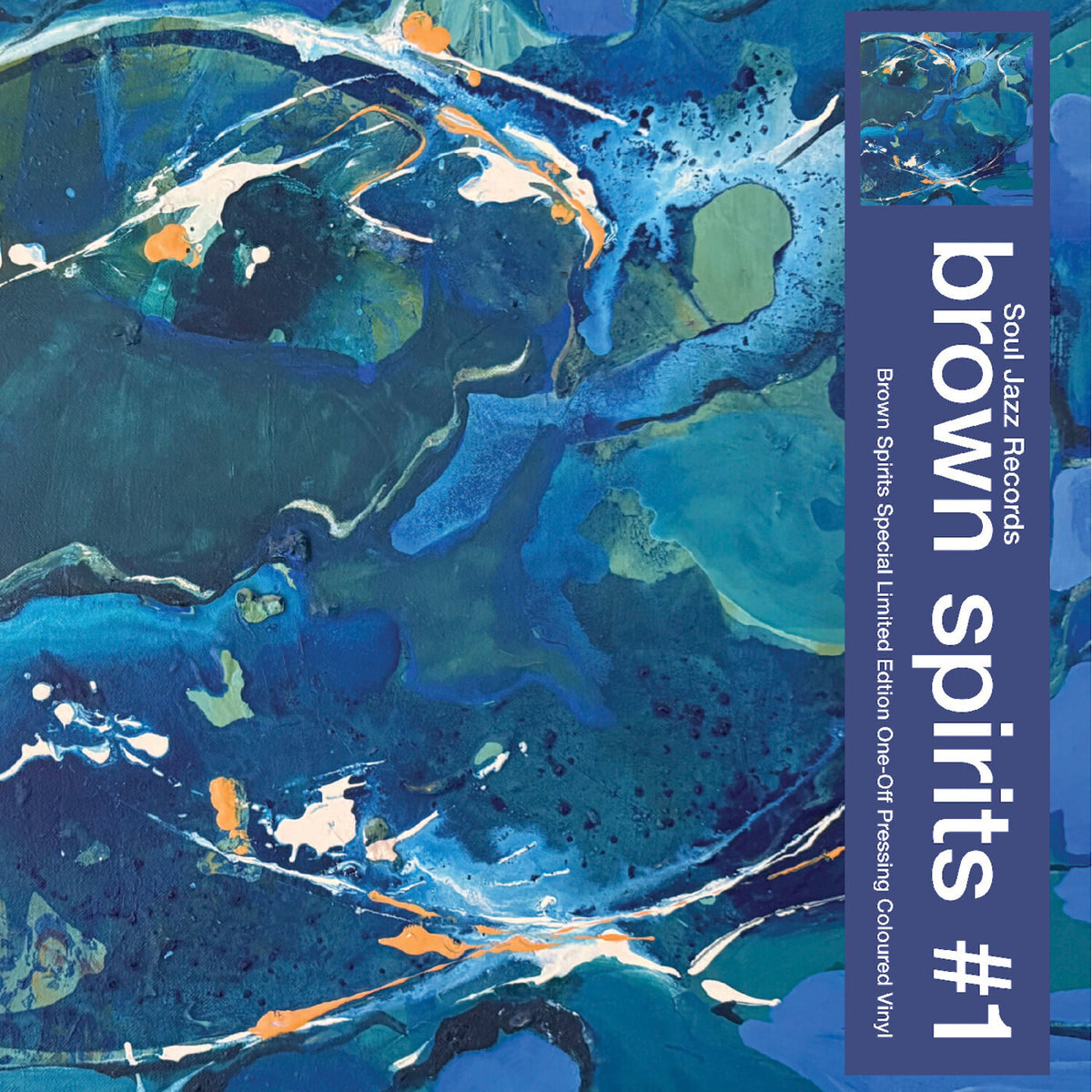 [PREORDER] Brown Spirits - Brown Spirits 1 Preorder Soul Jazz 2026 / Indie Exclusive Blue Vinyl LP / Soul Jazz NEW NEW