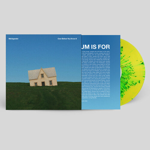 michigander - Over Before You Know It Record Totally Normal Records 2026 / US / Sunny Lawn Splatter, Indie Exclusive / Totally Normal Records NEW NEW