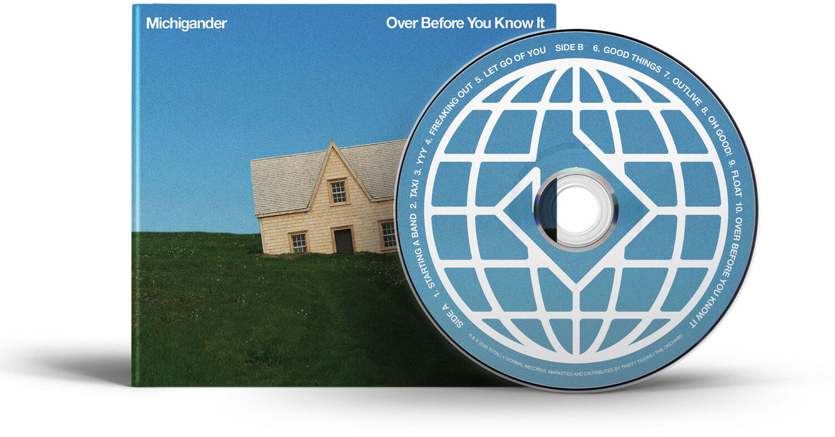 [PREORDER] Michigander - Over Before You Know It Preorder Totally Normal Records 2026 / US / CD / Totally Normal NEW NEW