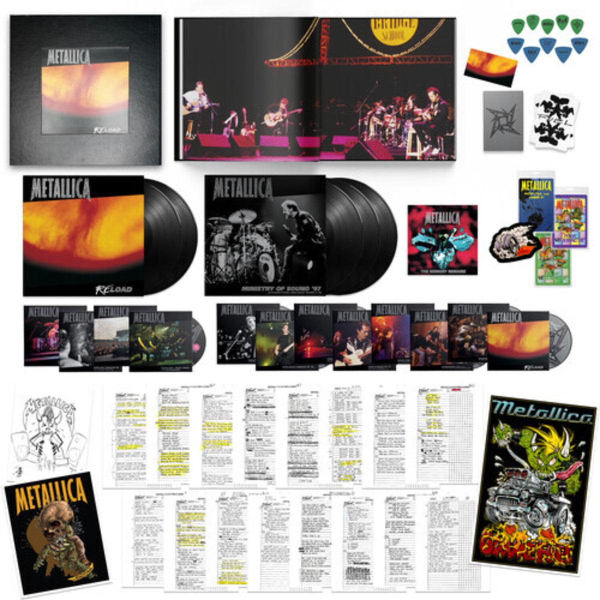[PREORDER] Metallica - ReLoad (Remastered) Deluxe Box Set Preorder Rhino 2026 / US / Deluxe Box Set 6LP 15CD 4DVD NEW NEW