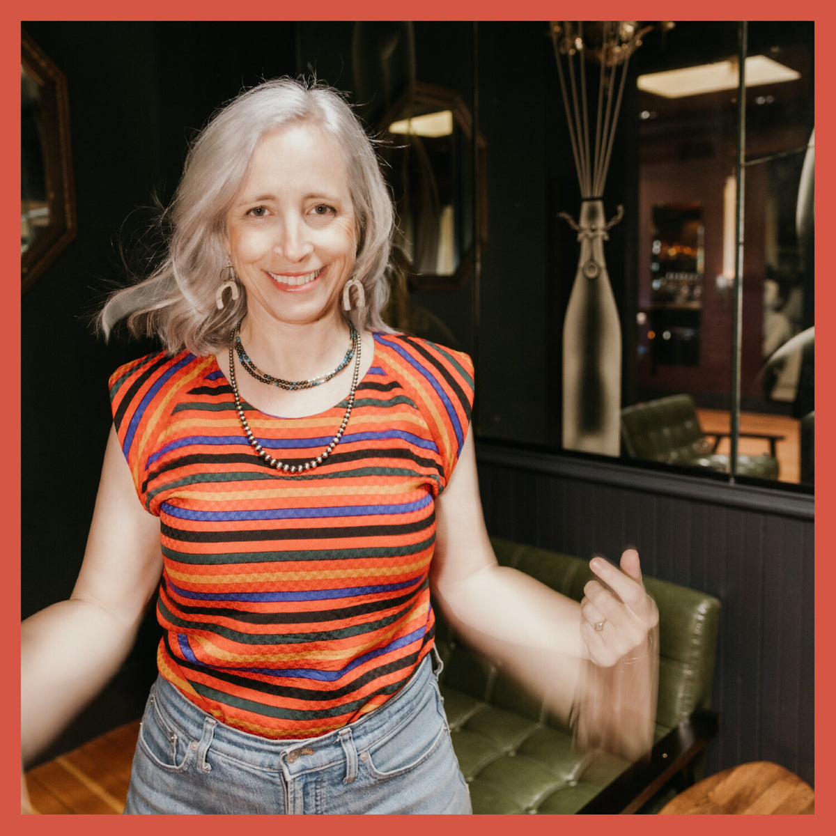 Laura Veirs - Temple Songs Transparent Red Vinyl LP