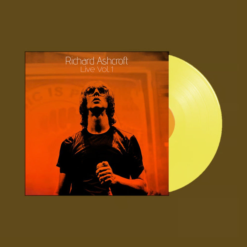 Richard Ashcroft - Live Vol 1 (Yellow Vinyl) Vinyl Rpa/richard Ashcroft NEW NEW