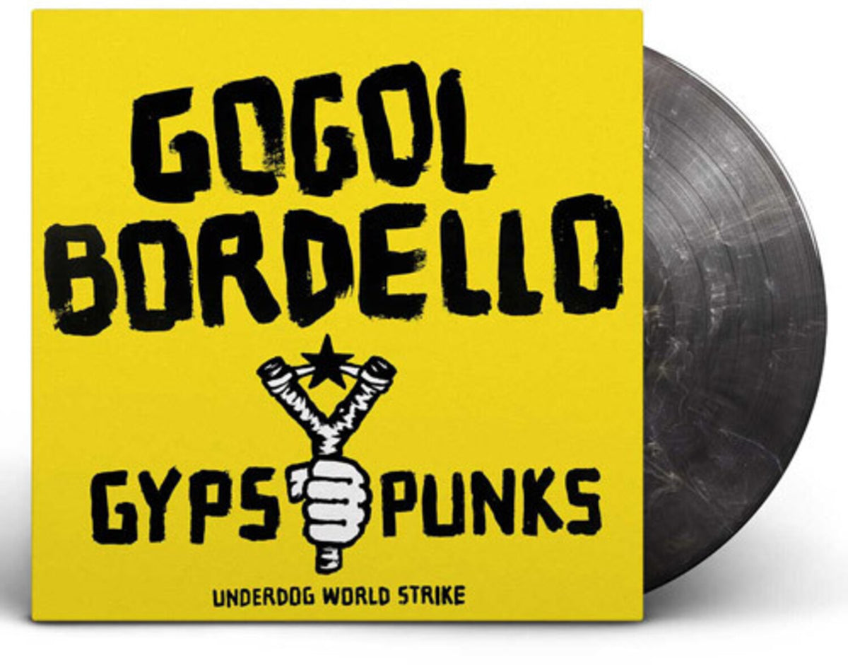 [PREORDER] Gogol Bordello - Gypsy Punks Underdog World Strike frosted shadow vinyl packshot Preorder Side One Dummy NEW NEW