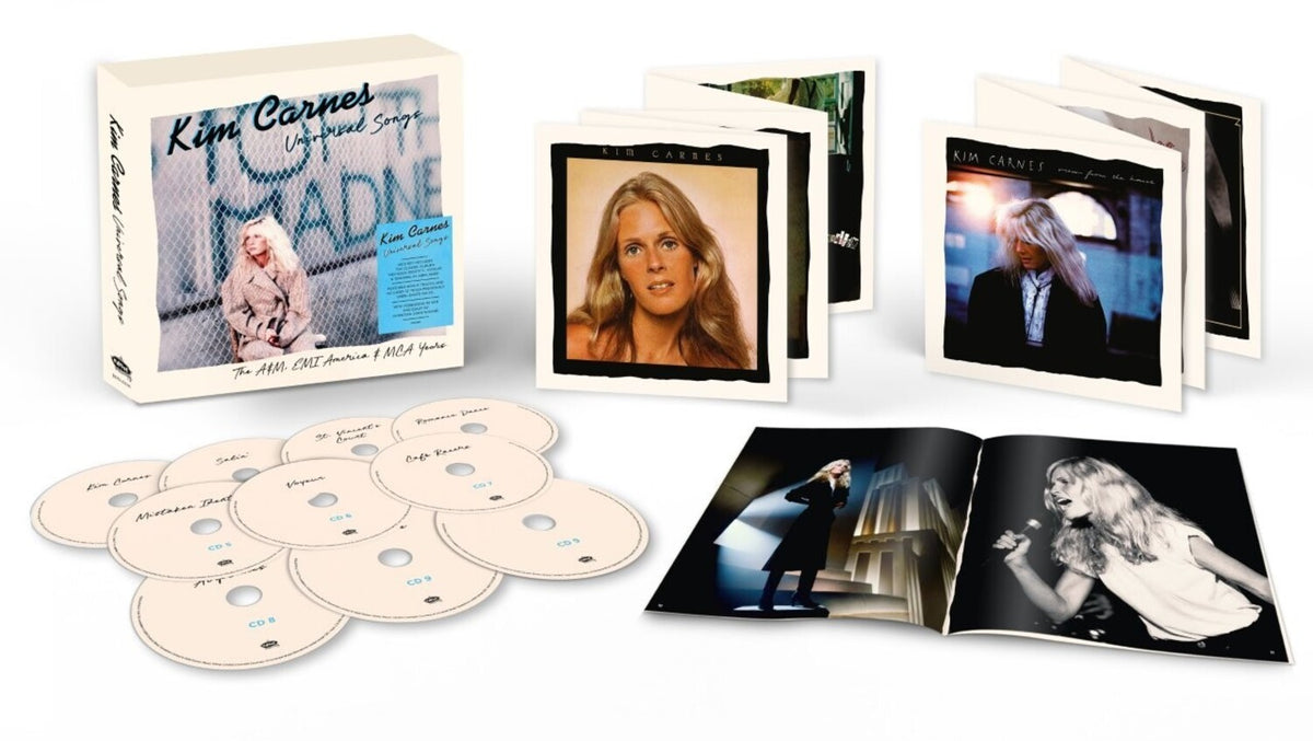 [PREORDER] Kim Carnes - Universal Songs: The A&M, EMI America & MCA Years Preorder Edsel Records 2026 / GB / Deluxe 10CD Box Set / Edsel NEW NEW