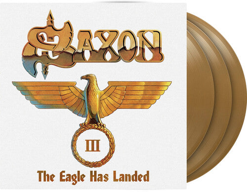 Saxon - The Eagle Has Landed III - Gold Vinyl 3LP packshot