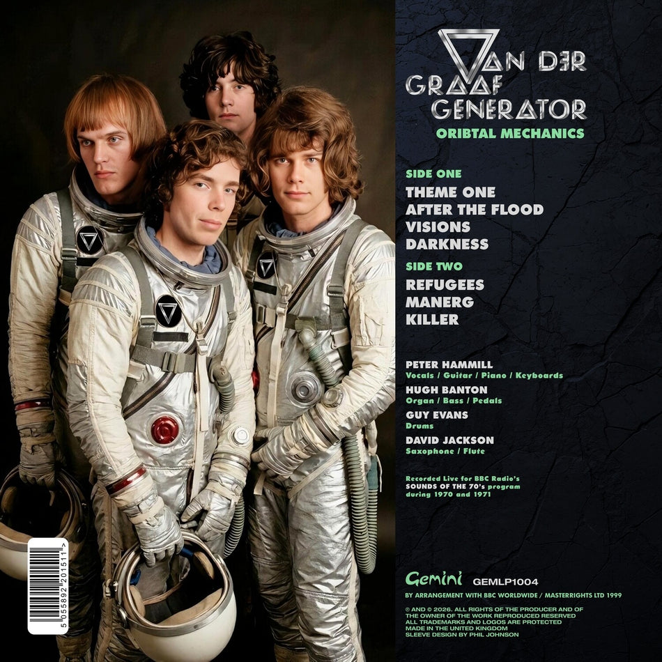 [PREORDER] Van der Graaf Generator - Orbital Mechanics Preorder Gemini Records