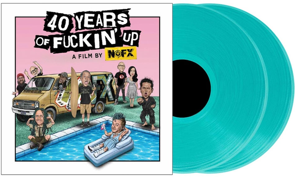 [PREORDER] NOFX - 40 Years of F***in' Up (Original Soundtrack) Preorder Fat Wreck Chords 2026 / US / Turquoise Vinyl 2LP / Fat Wreck Chords NEW NEW
