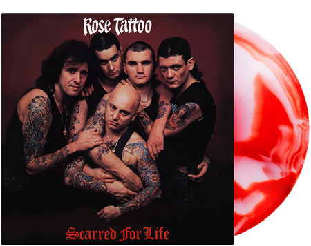 [PREORDER] Rose Tattoo - Scarred For Life Preorder Music on Vinyl 2026 / NL / 140g Red & White Swirl Vinyl, Limited Edition LP / Music on Vinyl NEW NEW