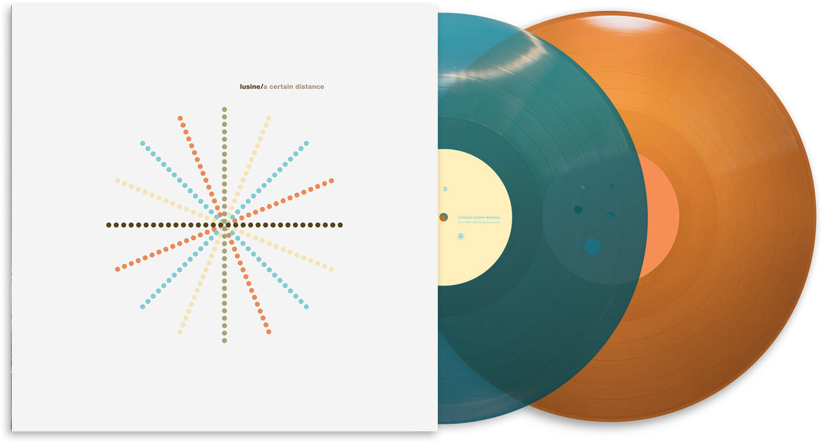 [PREORDER] Lusine - A Certain Distance Preorder Ghostly Int'l 2026 / US / 2LP Turquoise Vinyl / Ghostly Int'l NEW NEW