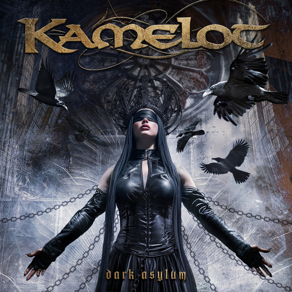 [PREORDER] Kamelot - Dark Asylum Preorder Napalm 2026 / US / Indie Exclusive Silver Vinyl LP / Napalm NEW NEW