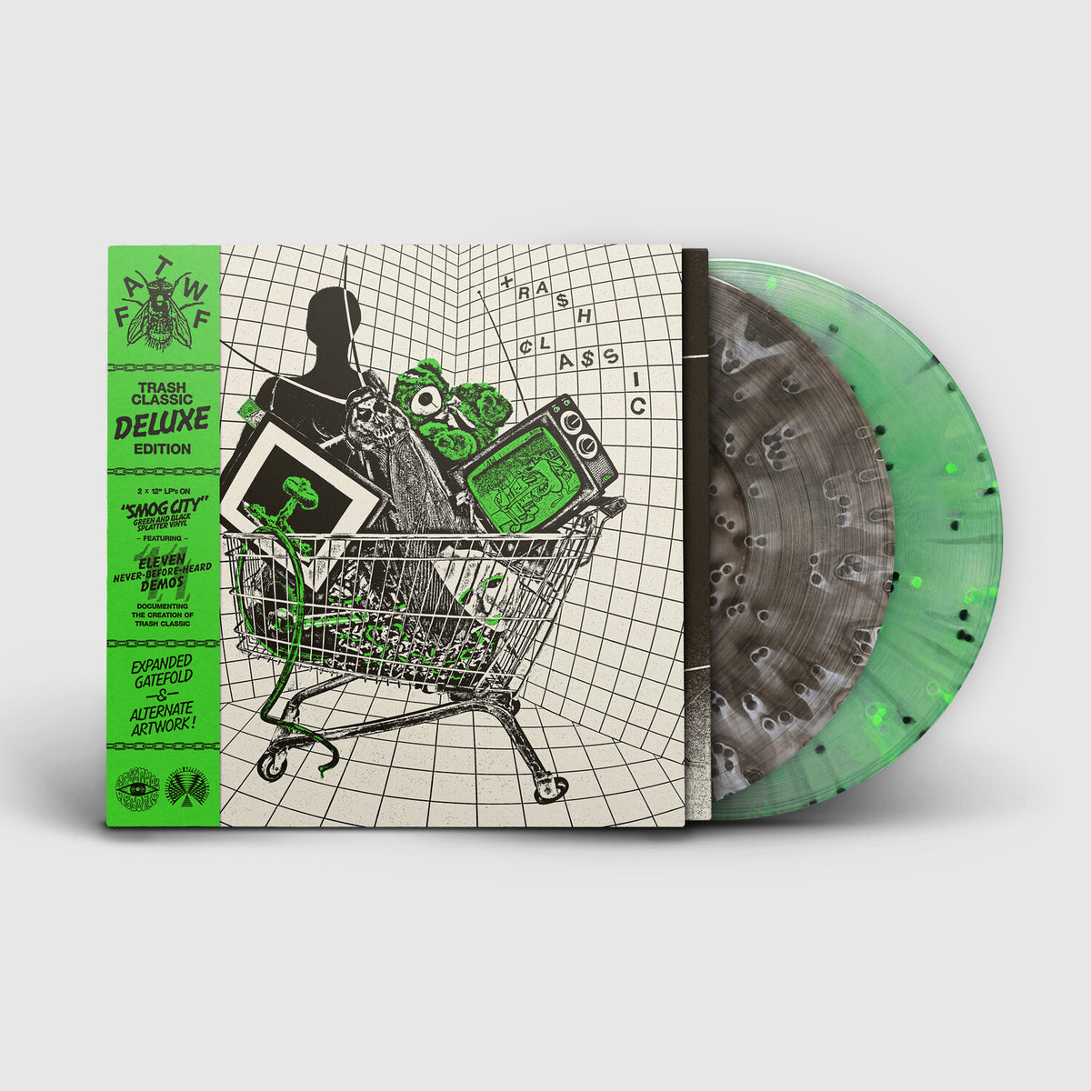 Frankie and the Witch Fingers - Trash Classic, Indie Exclusive green colored vinyl Deluxe gatefold 2LP