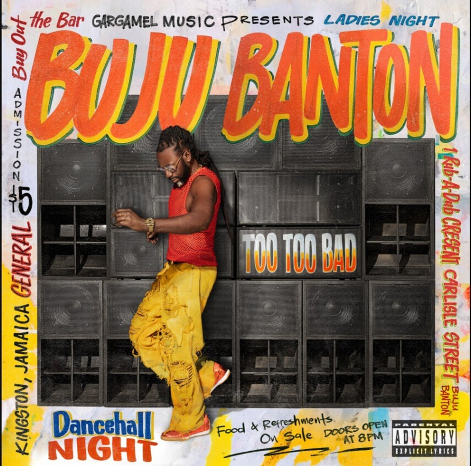 [PREORDER] Buju Banton - Too Too Bad Preorder Gargamel Records
