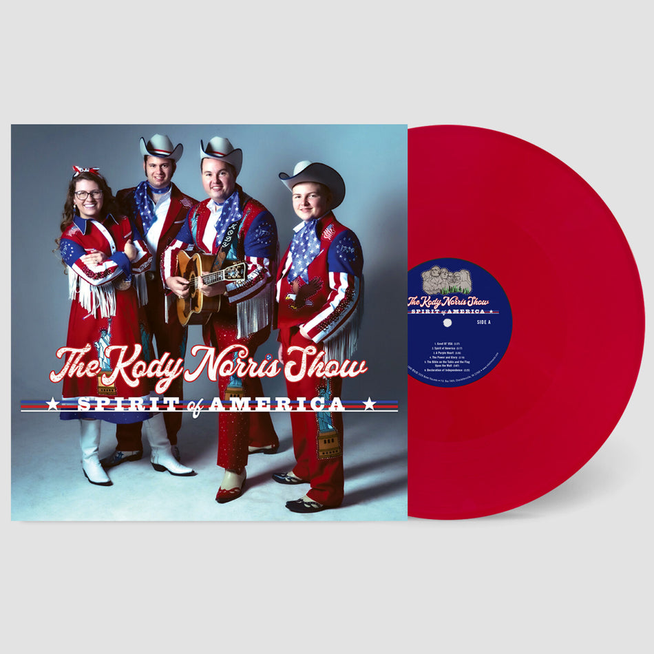 The Kody Norris Show - Spirit of America Red Vinyl LP