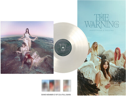 The Warning - Everything's Falling Record Lava Colored Vinyl, Poster, Photo / Photo Card, Gatefold LP Jacket / Lava NEW NEW