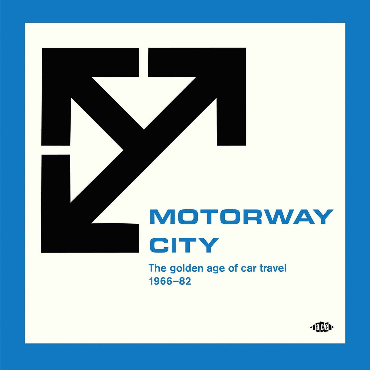 Motorway City - The Golden Age of Car Travel compilation cover