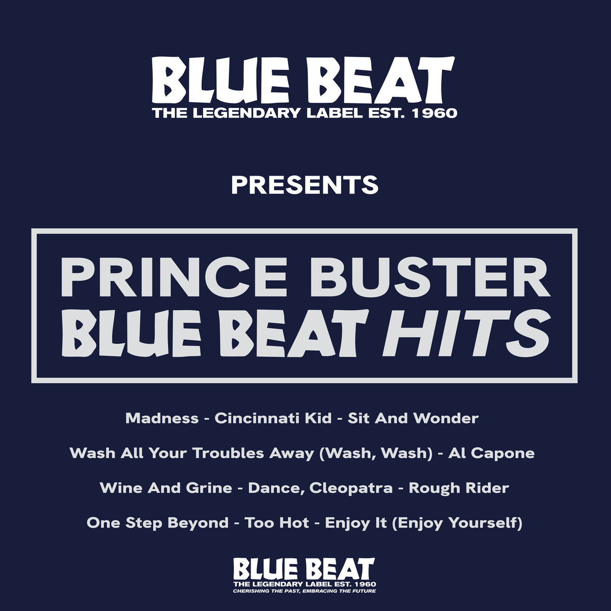 [PREORDER] Prince Buster - Blue Beat Hits front cover Preorder Blue Beat Records 2026 / GB / Black Vinyl LP / Blue Beat Records NEW NEW