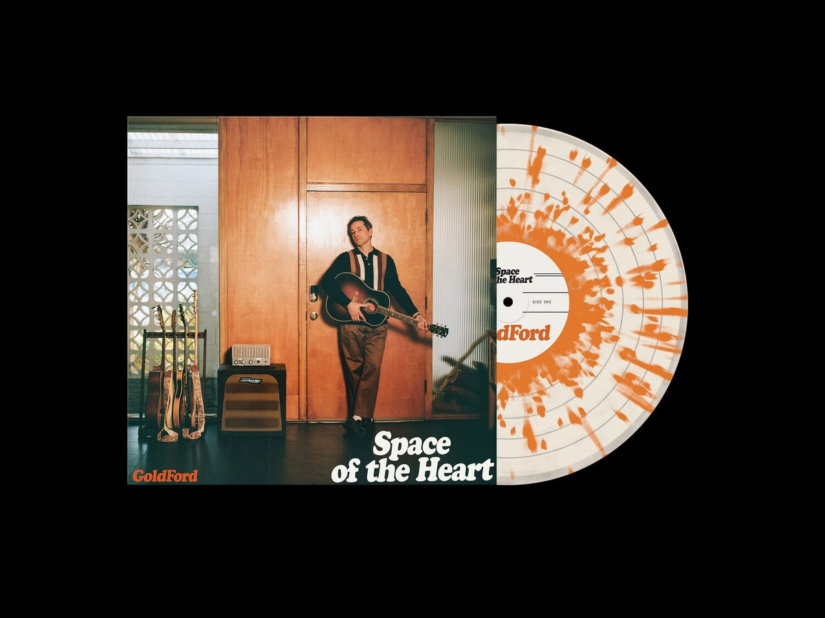 Goldford - Space of the Heart (Indie Exclusive Cloudy Clear With Orange Splatter Vinyl) Vinyl > LP Many Hats Dist NEW NEW