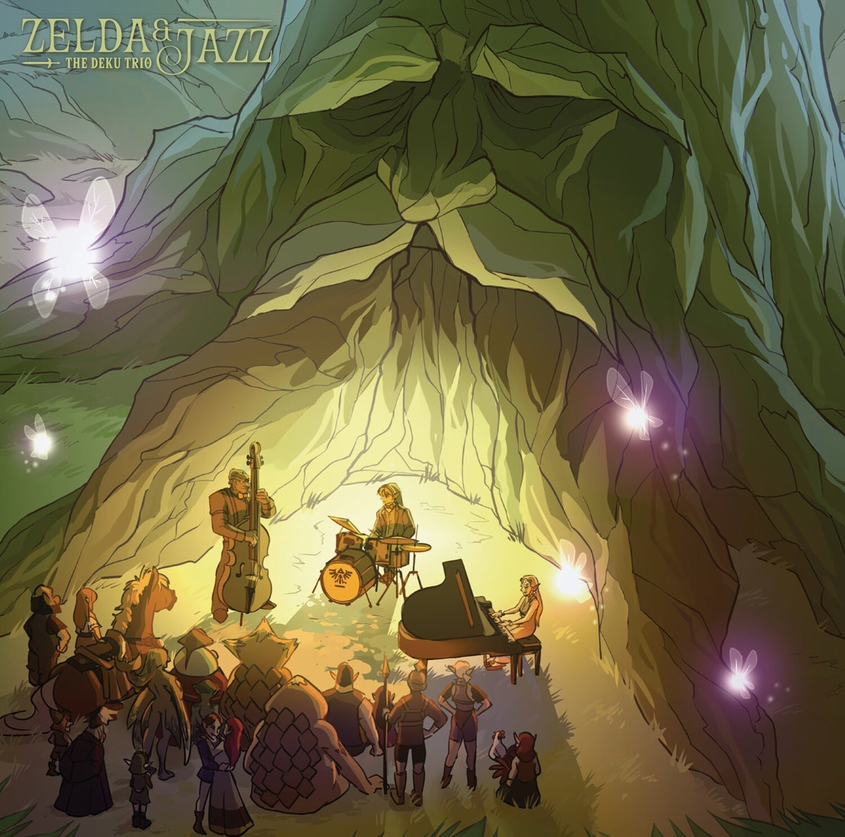 [PREORDER] The Deku Trio - Zelda & Jazz Preorder Diggers Factory 2026 / Green Marble Colored Vinyl LP / Diggers Factory NEW NEW