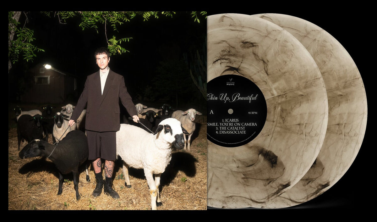 [PREORDER] Jutes - Chin Up, Beautiful Preorder Position Music 2026 / US / 2LP Milky Black Colored Vinyl (Limited Edition) / Position Music NEW NEW