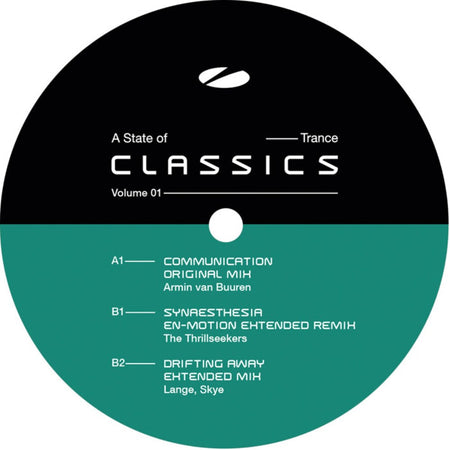 Various Artists - A State of Trance Classics Vol. 1 (Vinyl) Vinyl > 12-inch Single A State Of Trance