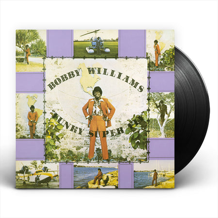 [PREORDER] Bobby Williams - Funky Super Fly black vinyl packshot Preorder Mr Bongo 2026 / GB / Black Vinyl LP / Mr Bongo NEW NEW