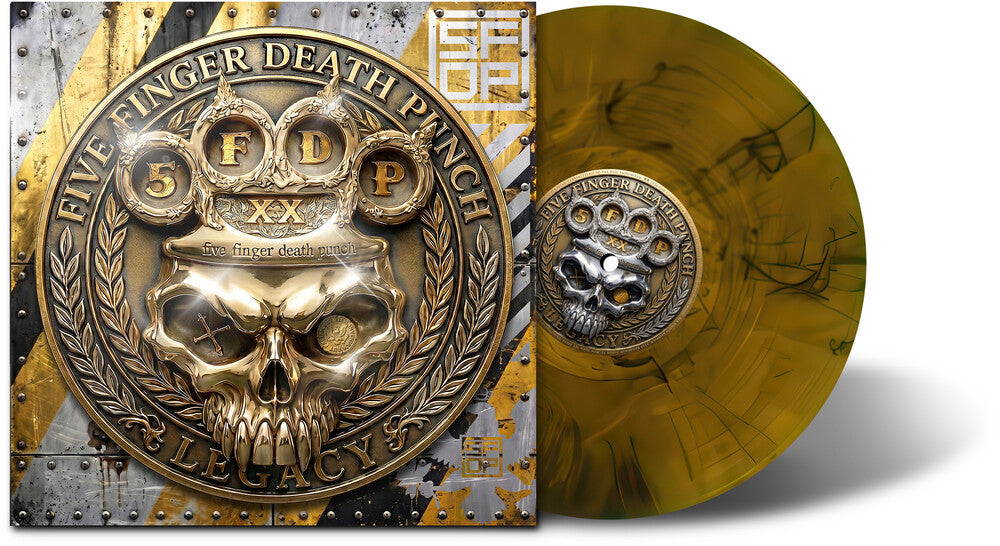 Five Finger Death Punch - Legacy (Indie Exclusive Amber Wave Vinyl)