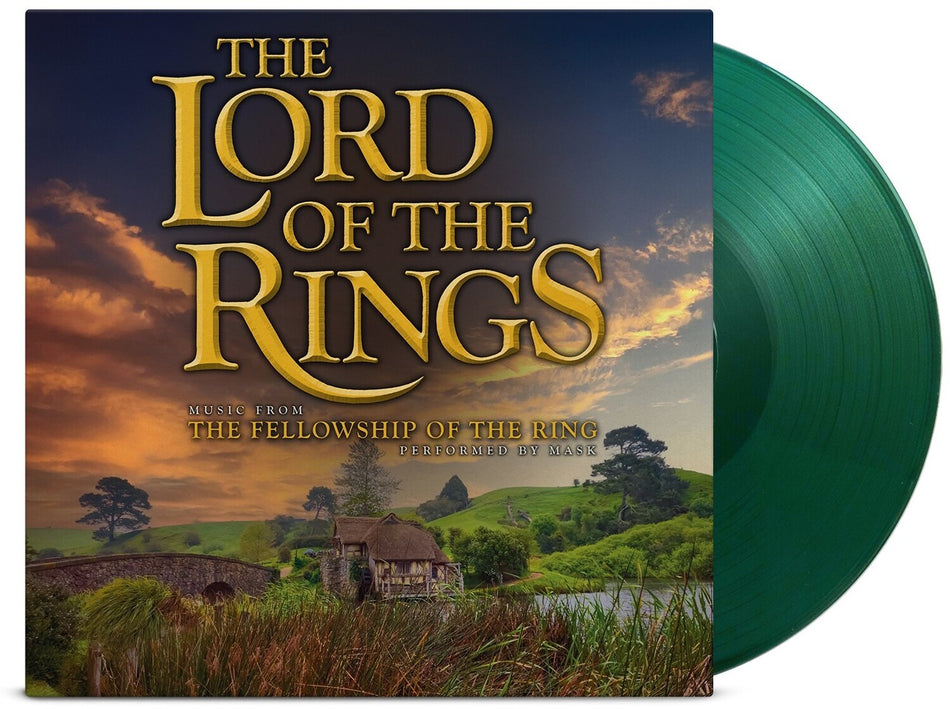 [PREORDER] Mask - Lord of the Rings: The Fellowship of the Ring - O.S.T. Preorder Vinyl Passion 2026 / NL / LP 180g Green Moss Vinyl (Limited Edition) / Vinyl Passion NEW NEW
