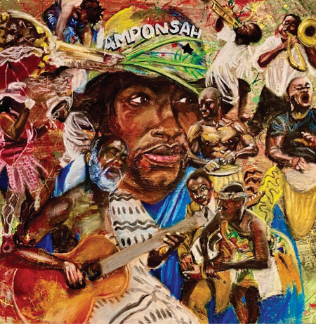 [PREORDER] Isaac Eady - Amponsah front cover Preorder Eady Baby Records 2026 / US / Black Vinyl LP / Eady Baby Records NEW NEW