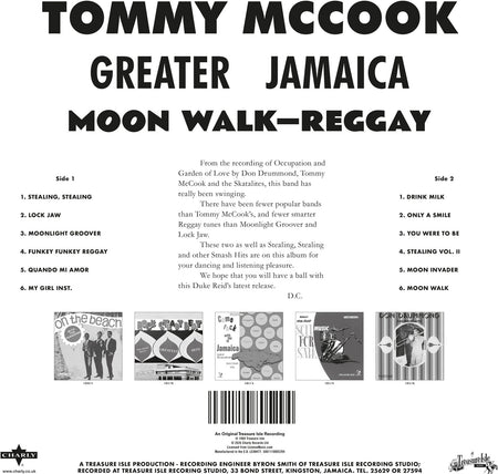 Tommy McCook - Greater Jamaica Moon Walk - Reggay (Deluxe Edition Vinyl) Vinyl > LP Charly