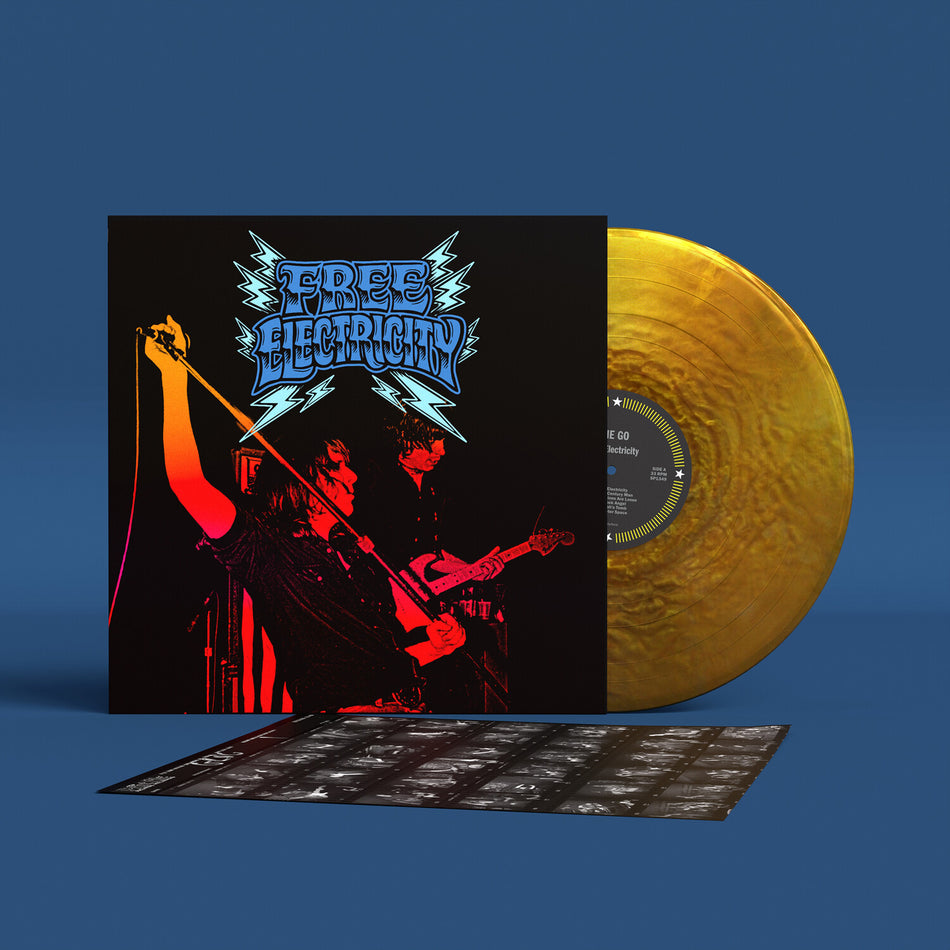 [PREORDER] The Go - Free Electricity Preorder Sub Pop 2026 / US / Loser Edition Metallic Gold Vinyl LP / Sub Pop NEW NEW