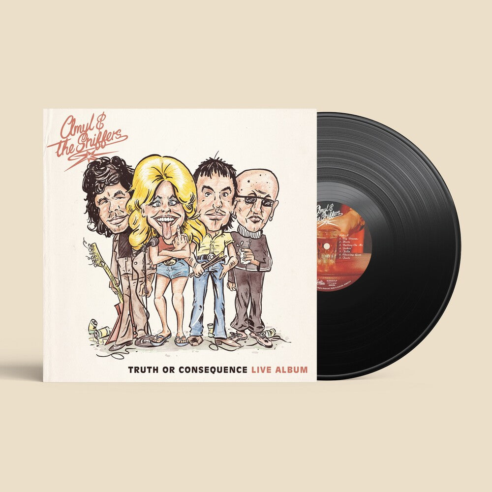 Amyl & The Sniffers - Truth Or Consequence (Black Vinyl) Vinyl Amyl & The Sniffers Black NEW NEW